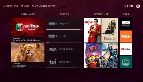 Vodafone Portugal launches new TV UX