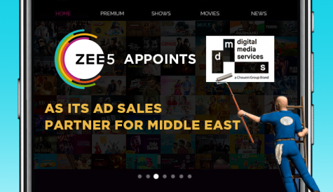 ZEE5 names DMS as Middle East rep