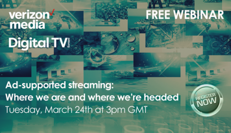 Digital TV Europe to host webinar on ad-supported streaming