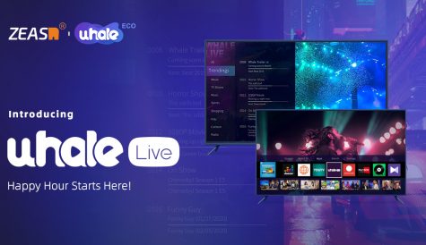 CTV OS maker Zeasn launches WhaleLive AVOD platform