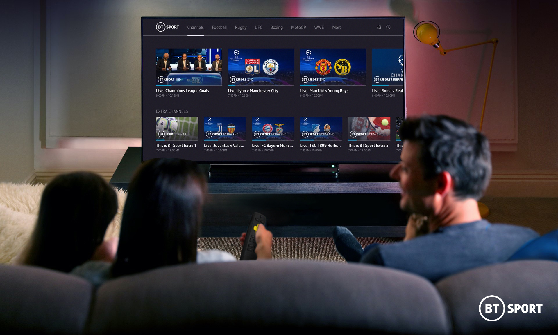 BT Sport launches on Amazon Fire TV, Android TV and Roku devices