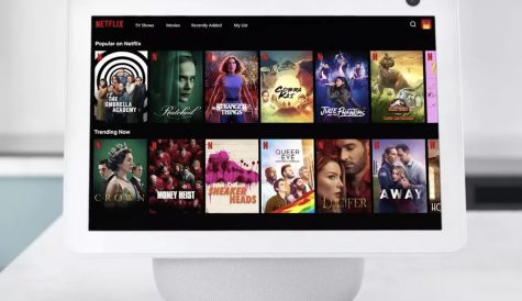 Netflix launches on Amazon smart displays