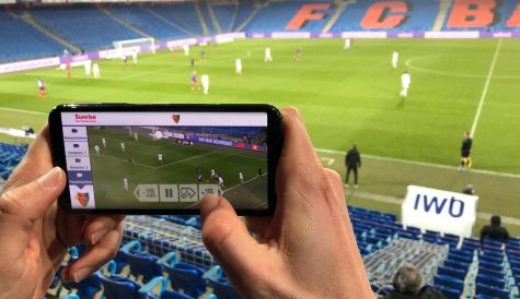 Sunrise rolls out first 5G stadium app for FC Basel 1893