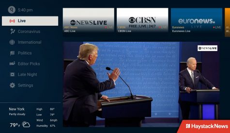 Haystack News adds live streaming from ABC News, CBSN and others