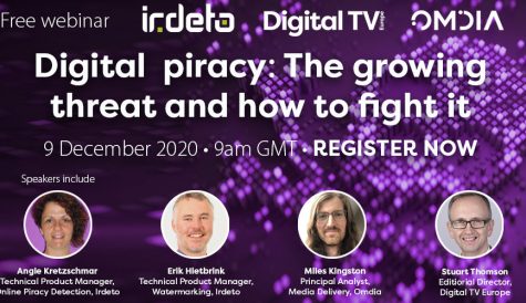 Learn about the trends in digital piracy in this webinar from Digital TV Europe