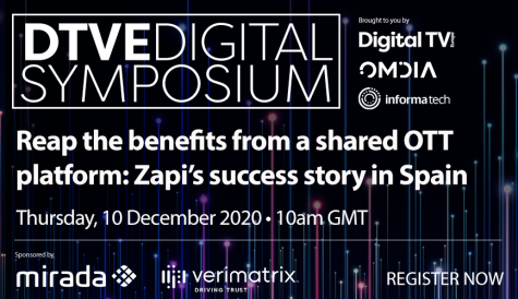 Learn about the success of Zapi in the next DTVE Digital Symposium
