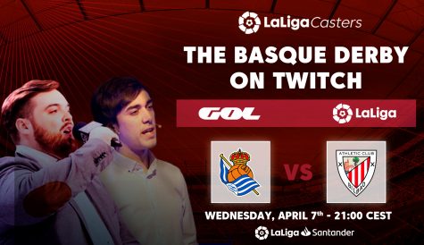 La Liga to broadcast Basque derby on Twitch