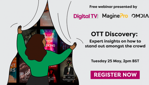 DTVE announces free webinar on OTT discovery