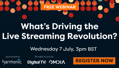 DTVE announces webinar on What's Driving the Live Streaming Revolution