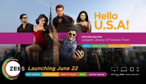 Indian streamer Zee5 announces US rollout