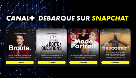 Canal+ teams up with Snapchat