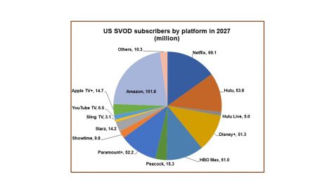 US to add more than 100 million SVOD subscribers