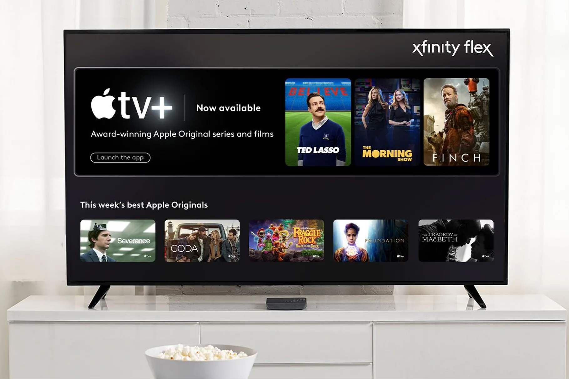 Apple TV+ comes to Comcast STBs