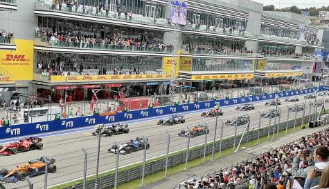 F1 terminates Russian Grand Prix contract