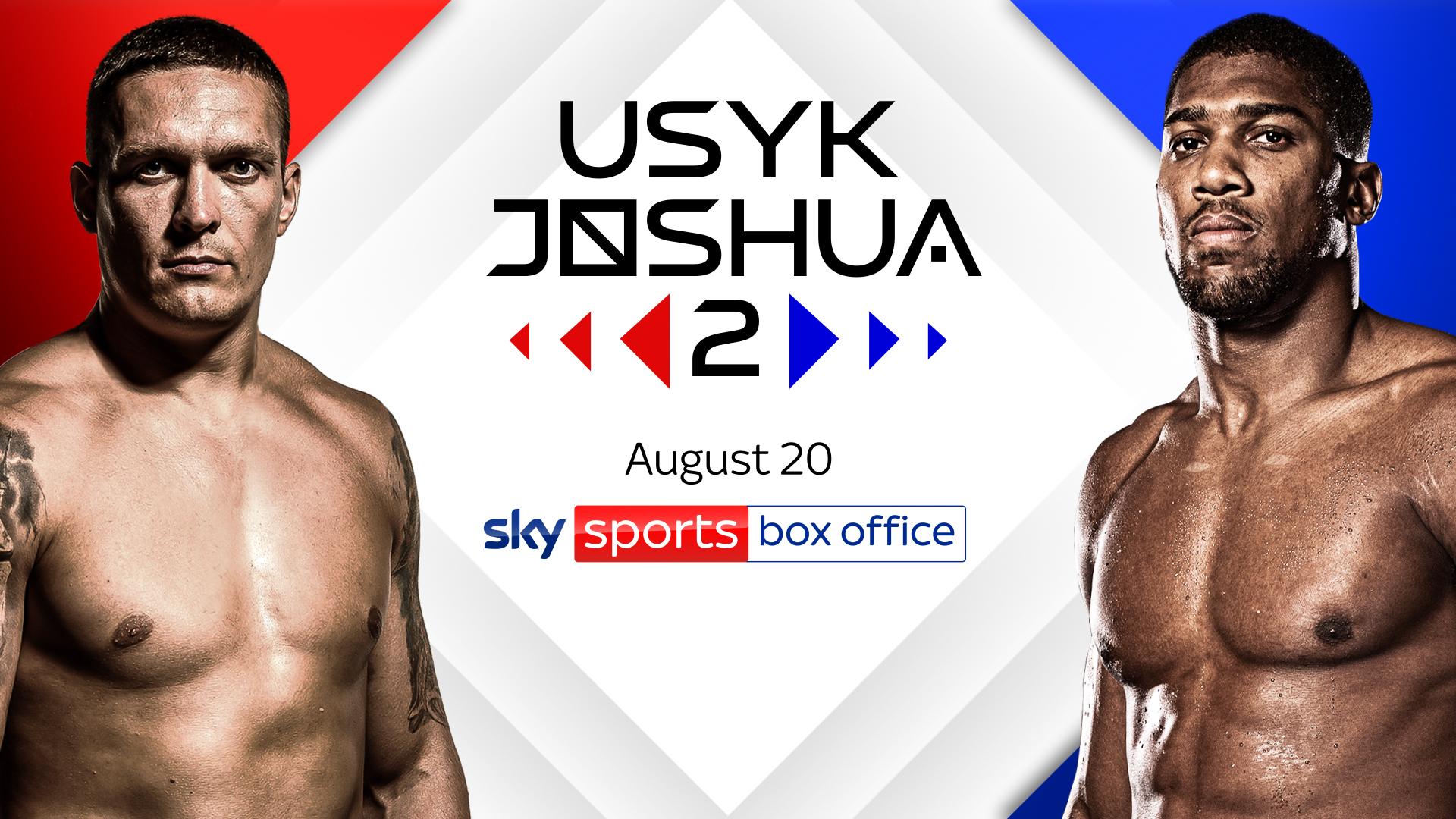 Sky Sport Box Office to broadcast Usyk/Joshua rematch