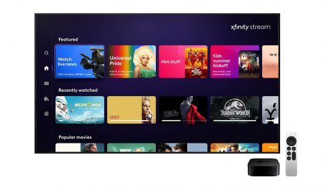 Xfinity Stream app launches on Apple TV