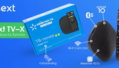 Kyivstar launches new Android TV STB with inext