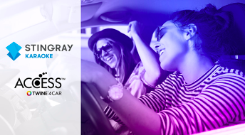 Access integrates Stingray service for in-car Karaoke