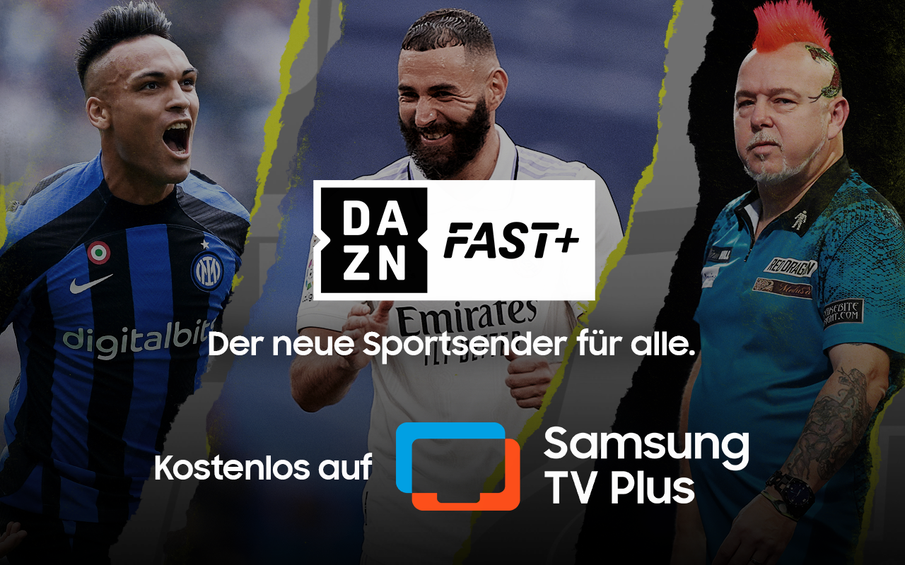 DAZN expands into ad-supported space via Samsung TV+ FAST partnership