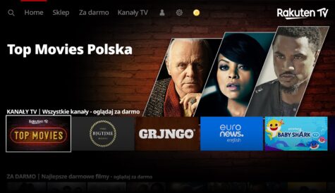 Rakuten TV launches FAST channel in Poland