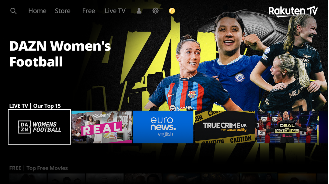 Rakuten TV unveils FIFA+ channel - Digital TV Europe