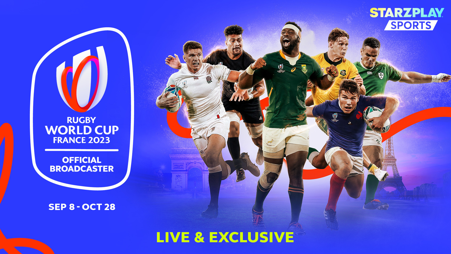 StarzPlay secures Rugby World Cup 2023 rights, with new pop-up channel