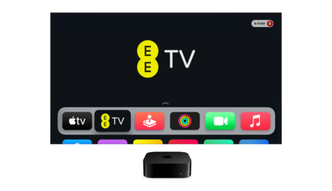 EE TV launches with Apple TV 4K box option