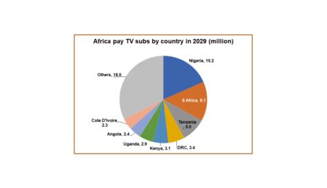 Africa's pay TV subscribers to reach 55m by 2029
