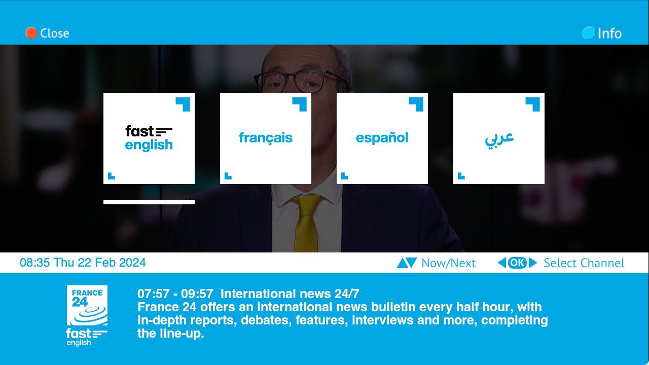 France 24 Freeview