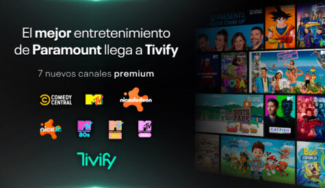 Tivify and Paramount Channels